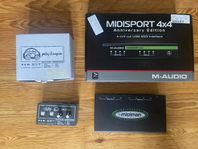 M-Audio Midisport 4x4 Future Artist MIDI Looper