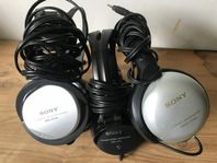 3 par Sony hörlurar