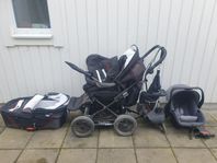 Emmaljunga barnvagn & Britax babyskydd