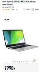 Acer Aspire 3, AMD Ryzen 5, 16gb DDR4, 1024GB PCIe NVMe SSD