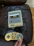 Super Nintendo SNES med 2 spel