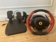 Thrustmaster Ferrari 458 Spider racing ratt