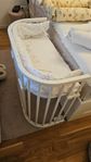 Baybay bedside crib och babynest 