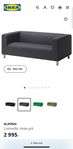 Klippan soffa från Ikea 