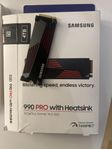 Samsung 990 Pro Heatsink 4TB intern SSD