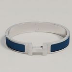 Hermes Clic HH bracelet navy blue (man)