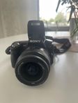 sony alpha 33 med DT 3,5-5 6/18-55 SAM