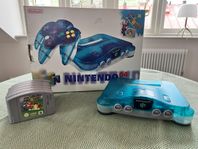 Nintendo 64 Clear Blue