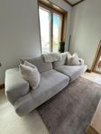 3-sits soffa (beige/grå) från ellos