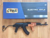 Airsoft Cyma AK AIMS, blowback, full metal, real wood, 6mm