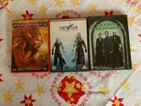 Filmer Matrix Reloaded, Final Fantasy  och Spiderman