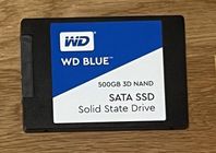 WD Blue SATA3 500GB SSD 3D NAND