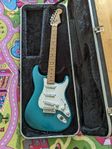 FENDER HIGHWAY ONE STRATOCASTER TEAL GREEN 2002 USA