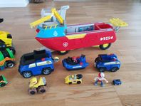 Paw Patrol leksaker - Blandade fordon, tornet och figurer