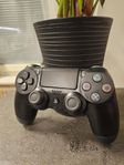 PlayStation Dualshock 4 trådlös PS4 handkontroll (Svart)