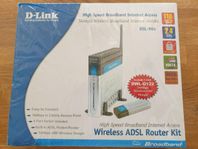 Trådlös ADSL Router, D-Link DSL-904