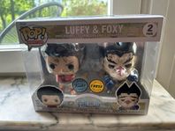 Funko Pop! One Piece Luffy & Foxy CHASE
