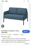 Soffa Glostad 2-sits från IKEA