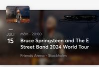Bruce Springsteen Sittplatsbiljetter 2st, 15 Juni