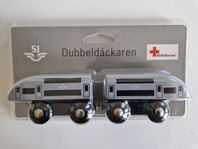 SJ Dubbeldäckare / X40 leksakståg från Röda Korset.