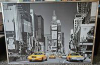 Stor tavla yellow cabs storlek 140*100 cm