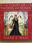 A Court of Thorns and Roses: coloring book