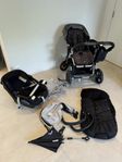 komplett bugaboo donkey duo mm och bilbarnstol