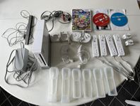 Nintendo Wii (Allt på bilden ingår)