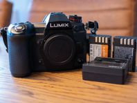 Lumix G9 Kamerahus inkl extra batteri och V-LOG uppgradering