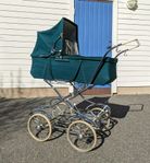 Barnvagn Emmaljunga retro + åkpåse fårskinn