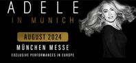 4st biljetter till Adele 2/8 - premiären i Europa!