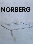 Ikea Norberg Klaffbord/Väggbord nytt & oanvänt i kartong