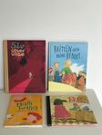 Helt nya! 4 stycken böcker/barnböcker av Pija Lindenbaum.