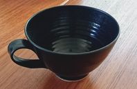 Handgjord keramikkopp 