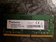 4GB DDR4 SO-DIMM RAM-minne till laptop eller nätverksdisk m