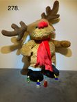 (Nr 278) NY. Gosedjur; renen Rudolf med röda mulen.