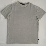 Sand linne/bomulls t-shirt 