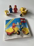 Lego 6622  Mailman on Motorcycle - Classic Town 1984