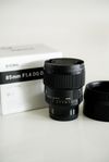 Sigma 85mm f1.4 dg dn 