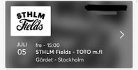 Sthlm Fields TOTO m.fl