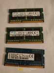 Laptop minnen DDR3 SO-DIMM