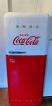 Smeg coca cola fridge freezer 