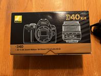 Mycket fin Nikon D40