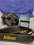 Nikon D3400 kamerahus med bara 290 exponeringar