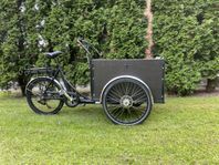 Christiania Lådcykel, originalkvitto - nästan nytt batteri