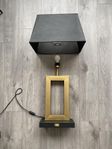 Artwood bordslampa (Arezzo) med läderskärm