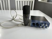 PreSonus Audiobox + mic 