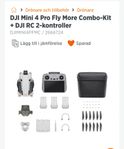 DJI Mini 4 Pro Fly More Combo-Kit + DJIRC 2-kontroller