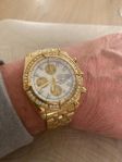 Breitling Gul Guld med diamantring