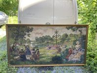 Allan Egnell stor akvarell …2 meter bred